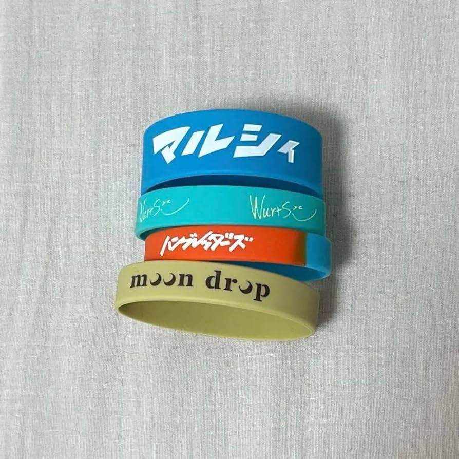 マルシィラバーバンド4点セット マルシィラバーバンド4点セット マルシィ ラバーキーホルダー